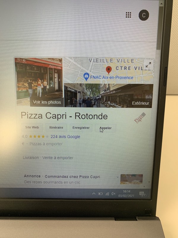 Venez chercher vos pizzas chez pizza Capri en livraison ou en retrait à Aix-en-Provence avec des pizzas à la crème et à la tomate